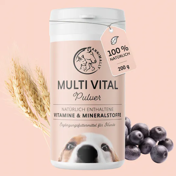 Annimally Multi Vital - vitamiinide ja mineraalide segu 200gr